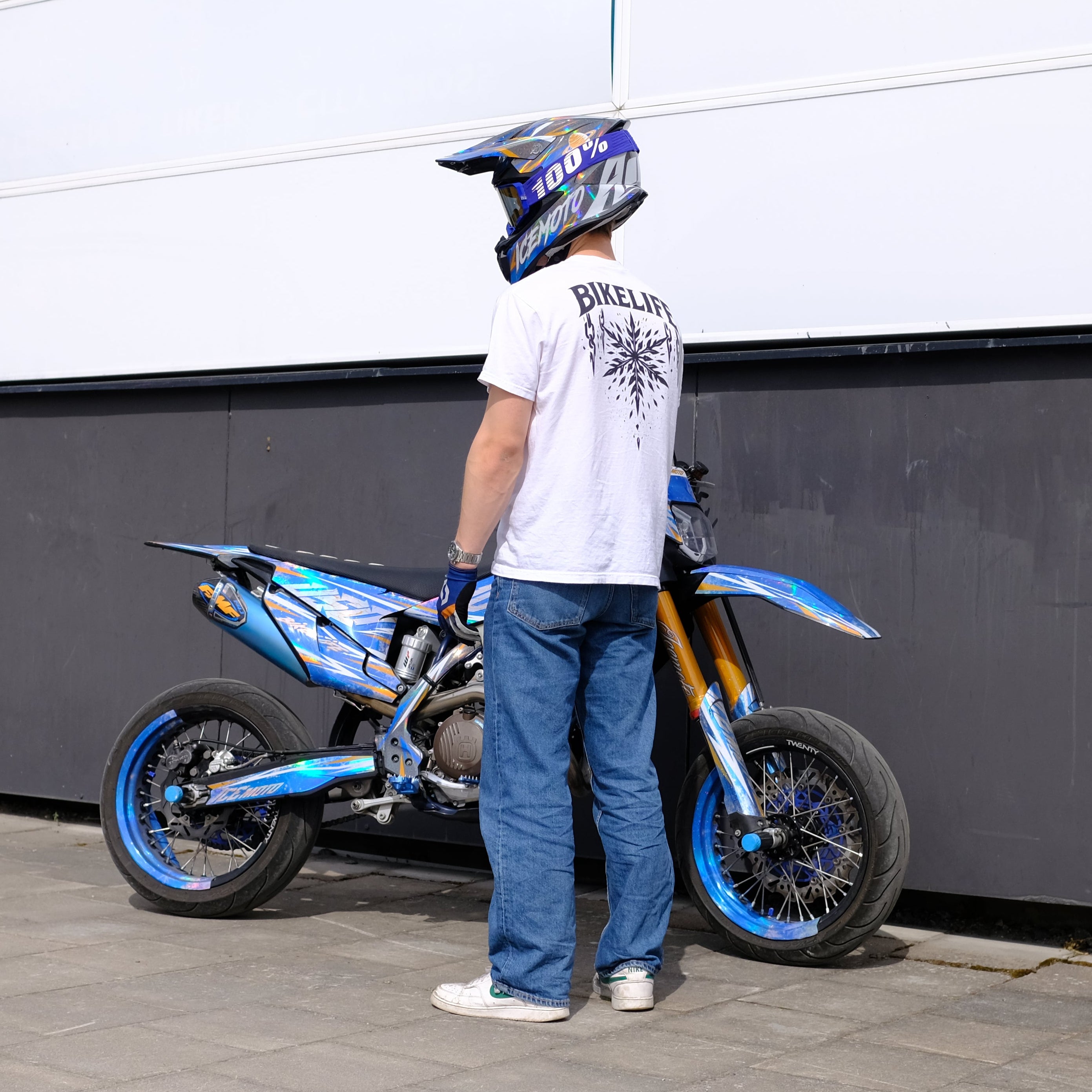 BIKELIFE T-shirt White